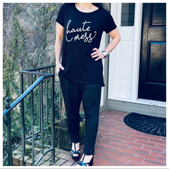 ✨LAST ONE✨Haute Mess chic Graphic Tee - Picture 6 of 8